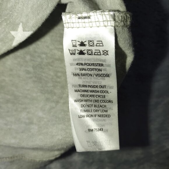 Tahari Women S in Soft Gray Neutral Cozy Knit Star Print‎ Sleeveless Tank Top - Picture 6 of 7